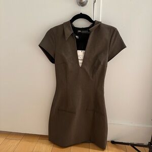 Zara Plaid Women's Dress